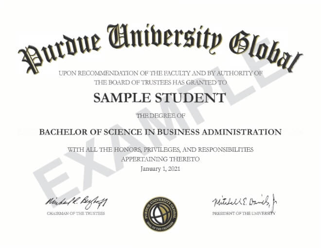 Purdue Global Bachelor